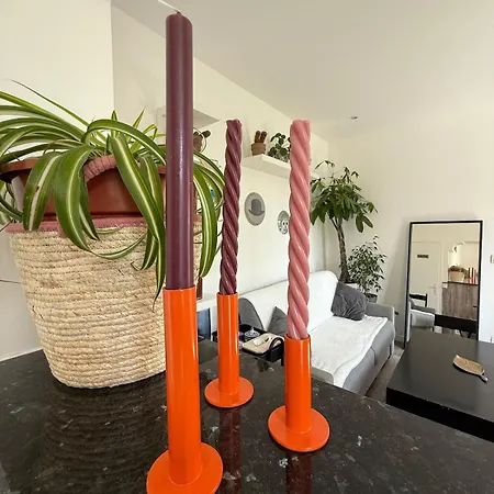 3-pièces Rénové, Paris Proche, 6 Pers Apartamento